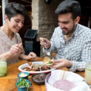 Randka w meksykańskiej restauracji