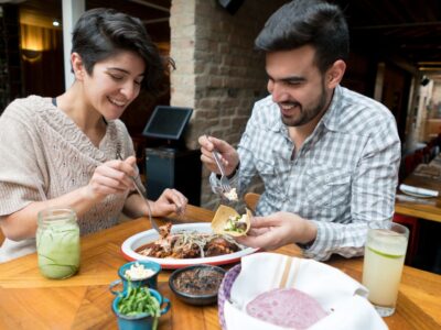 Randka w meksykańskiej restauracji